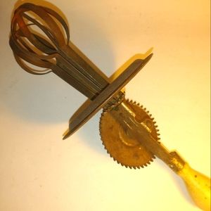 Antique Mixer Wood handle.